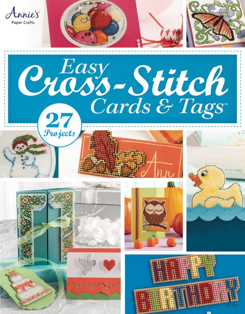 Easy Cross-Stitch Cards & Tags, 1st Edition - FULL INSTANT DOWNLOAD | PDF DOCX EPUB