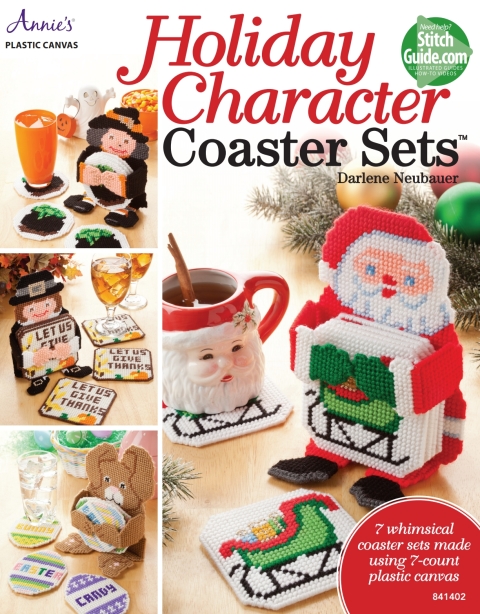 Holiday Character Coaster Sets - FULL INSTANT DOWNLOAD | PDF DOCX EPUB