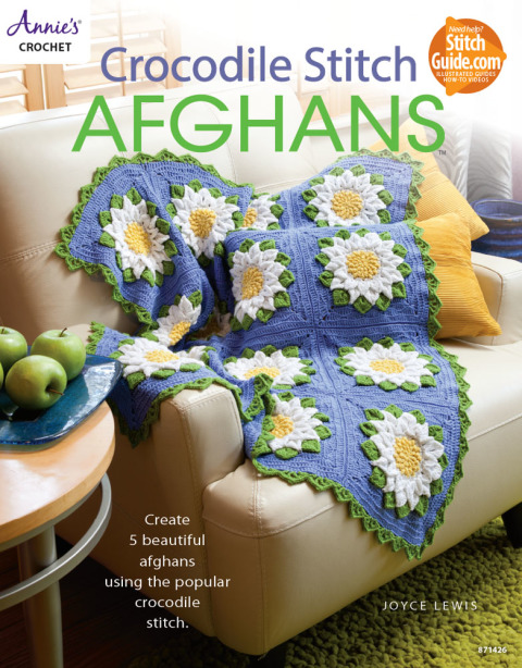 Crocodile Stitch Afghans - FULL INSTANT DOWNLOAD | PDF DOCX EPUB