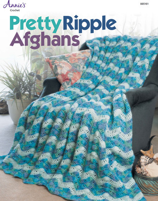Cover image: Pretty Ripple Afghans 1st edition 9781596359390