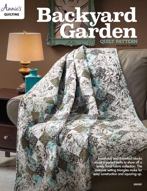 Backyard Garden Quilt - FULL INSTANT DOWNLOAD | PDF DOCX EPUB
