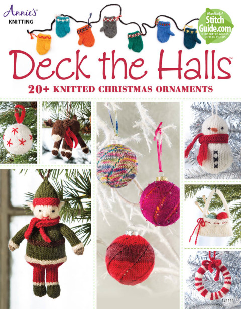 Deck the Halls: 20 Knitted Christmas Ornaments, 1st Edition - FULL INSTANT DOWNLOAD | PDF DOCX EPUB
