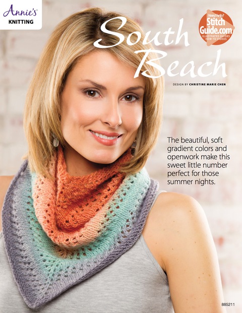 South Beach Neckerchief Knit Pattern, 1st Edition - FULL INSTANT DOWNLOAD | PDF DOCX EPUB