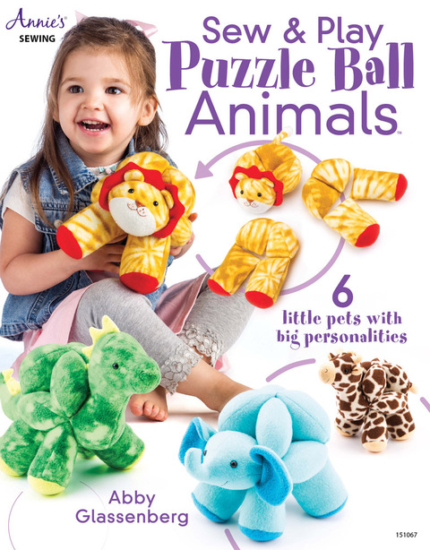 Sew & Play Puzzle Ball Animals - FULL INSTANT DOWNLOAD | PDF DOCX EPUB