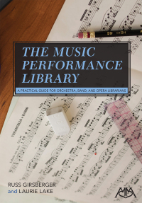 Imagen de portada: The Music Performance Library 9781574631661