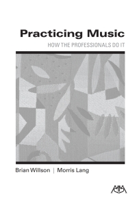 Imagen de portada: Practicing Music 9781574635355