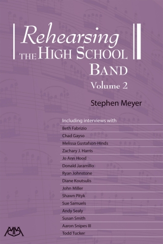 Cover image: Rehearsing the High School Band 9781574635874
