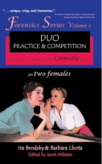 Cover image: Forensic Duo: 35 8-10 Minute Original Dramatic Plays for Practice and Competition: Volume 2 1st edition 9781575253091