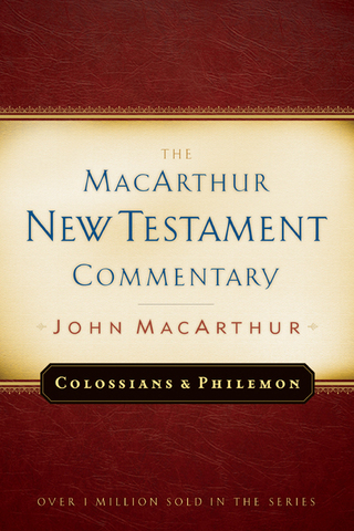 Imagen de portada: Colossians and Philemon MacArthur New Testament Commentary 9780802407610