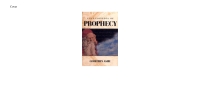 Cover image: Encyclopedia of Prophecy 1st edition