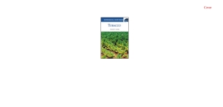 Imagen de portada: Tobacco 1st edition 9780874369670