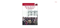 Imagen de portada: Racial Justice in America 1st edition