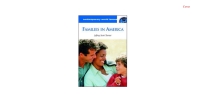 صورة الغلاف: Families in America 1st edition
