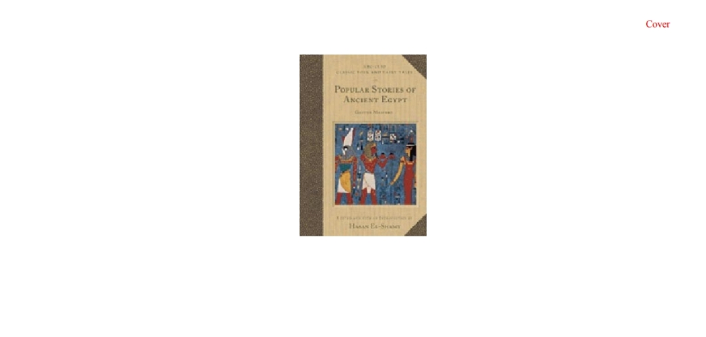 Popular Stories of Ancient Egypt 1st Edition