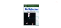Cover image: The Hughes Court 1st edition