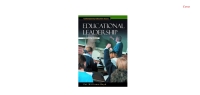 صورة الغلاف: Educational Leadership 1st edition