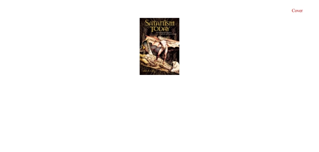 Satanism Today An Encyclopedia of Religion, Folklore, and Popular Culture 1st Edition