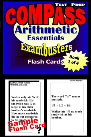 Cover image: COMPASS Test Prep Arithmetic Review--Exambusters Flash Cards--Workbook 1 of 4