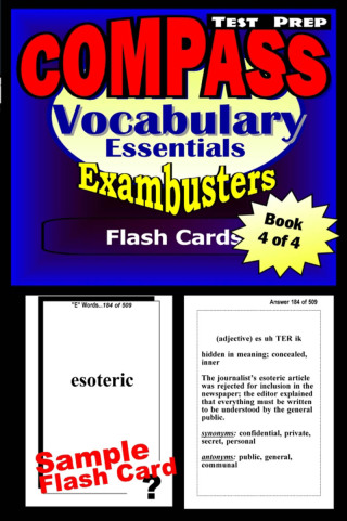 Cover image: COMPASS Test Prep Essential Vocabulary--Exambusters Flash Cards--Workbook 4 of 4