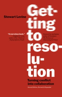Cover image: Getting to Resolution: Turning Conflict Into Collaboration 2nd edition 9781576757710