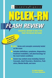 صورة الغلاف: NCLEX-RN Flash Review 9781576858936