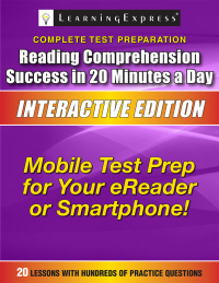 Cover image: Reading Comprehension Success in 20 Minutes a Day 5th edition 9781576858998