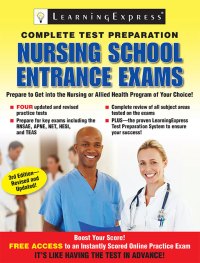 Cover image: Nursing School Entrance Exams 3rd edition 9781576857052