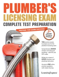 Imagen de portada: Plumber's Licensing Exam 9781576856857