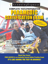 Cover image: Paramedic Certification Exam 5th edition 9781576859261