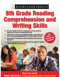 Cover image: 8th Grade Reading Comprehension and Writing Skills 2nd edition 9781576859483
