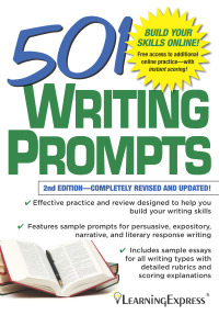 表紙画像: 501 Writing Prompts 2nd edition 9781576859681