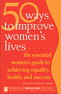 Omslagafbeelding: 50 Ways to Improve Women's Lives 9781930722453