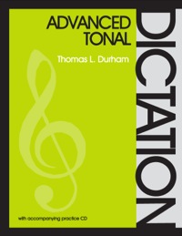 Cover image: Advanced Tonal Dictation 1st edition 9781577663553