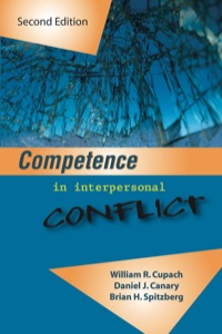 Cover image: Competence in Interpersonal Conflict 2nd edition 9781577666493