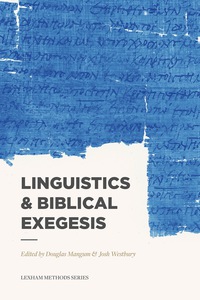 Cover image: Linguistics & Biblical Exegesis 9781577996644