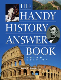 Cover image: The Handy History Answer Book 9781578593729