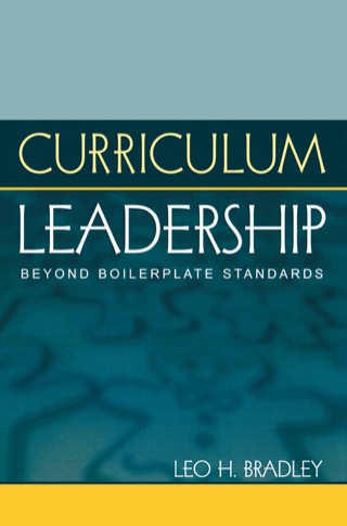 Cover image: Curriculum Leadership 9781578860739
