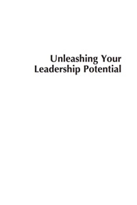 صورة الغلاف: Unleashing Your Leadership Potential 9781578868742