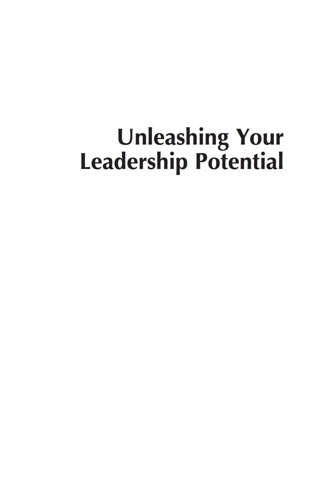 Omslagafbeelding: Unleashing Your Leadership Potential 9781578868742