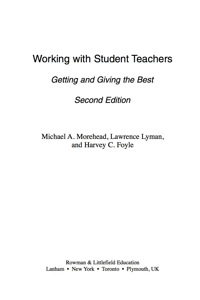Titelbild: Working with Student Teachers 2nd edition 9781578869381