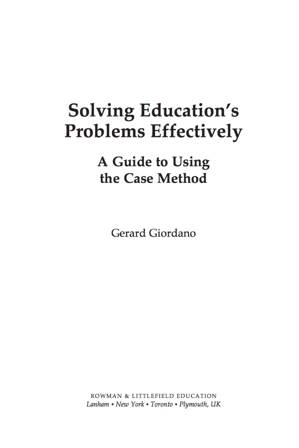 ISBN 9781578869992 product image for Solving Education's Problems Effectively (eBook Rental) | upcitemdb.com