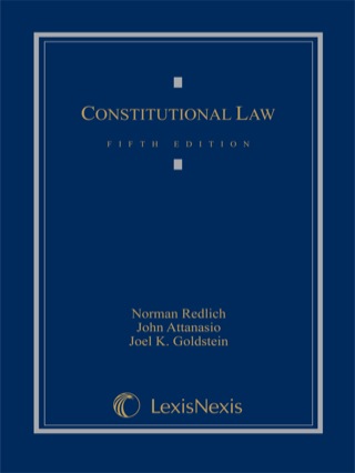 Cover image: Constitutional Law 5th edition 9781422417386