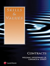 Cover image: Skills & Values: Contracts 127th edition 9781422470671