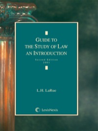 Cover image: Guide to the Study of Law: An Introduction 2nd edition 9780820553207