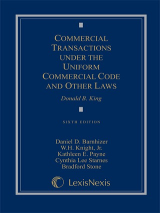 Cover image: Commercial Transactions Under the Uniform Commercial Code and Other Laws 6th edition 9781422480663