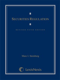 Cover image: Securities Regulation 5th edition 9781422470473