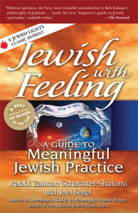 Cover image: Jewish with Feeling 1st edition 9781580236911