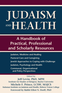 صورة الغلاف: Judaism and Health 1st edition 9781580237147