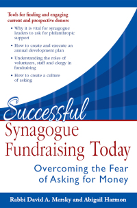 صورة الغلاف: Successful Synagogue Fundraising Today 1st edition 9781580238564