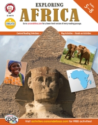صورة الغلاف: Exploring Africa, Grades 5 - 8 9781580376204